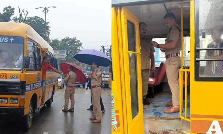 नैनीताल_बच्चों की सुरक्षा से खिलवाड़ नहीं बर्दाश्त,जिलेभर में स्कूल बसों की कड़ी जांच – लापरवाही पर होगी सख्त कार्रवाई