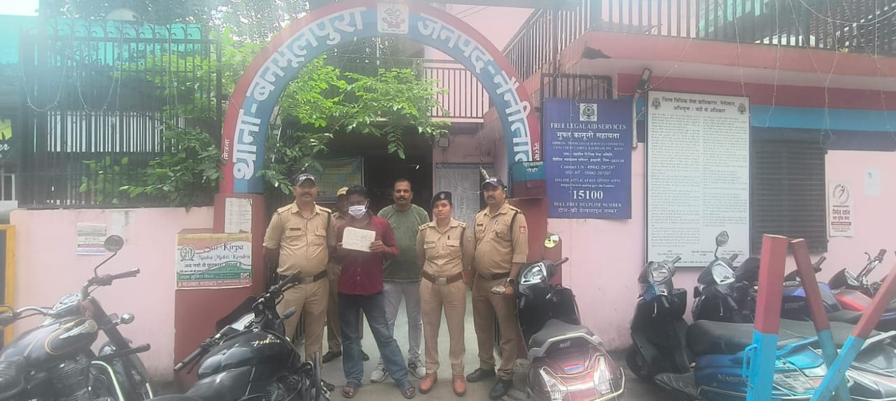 हल्द्वानी_वनभूलपुरा पुलिस ने नशीले इंजेक्शन के साथ एक नशे के सप्लायर को किया गिरफ्तार