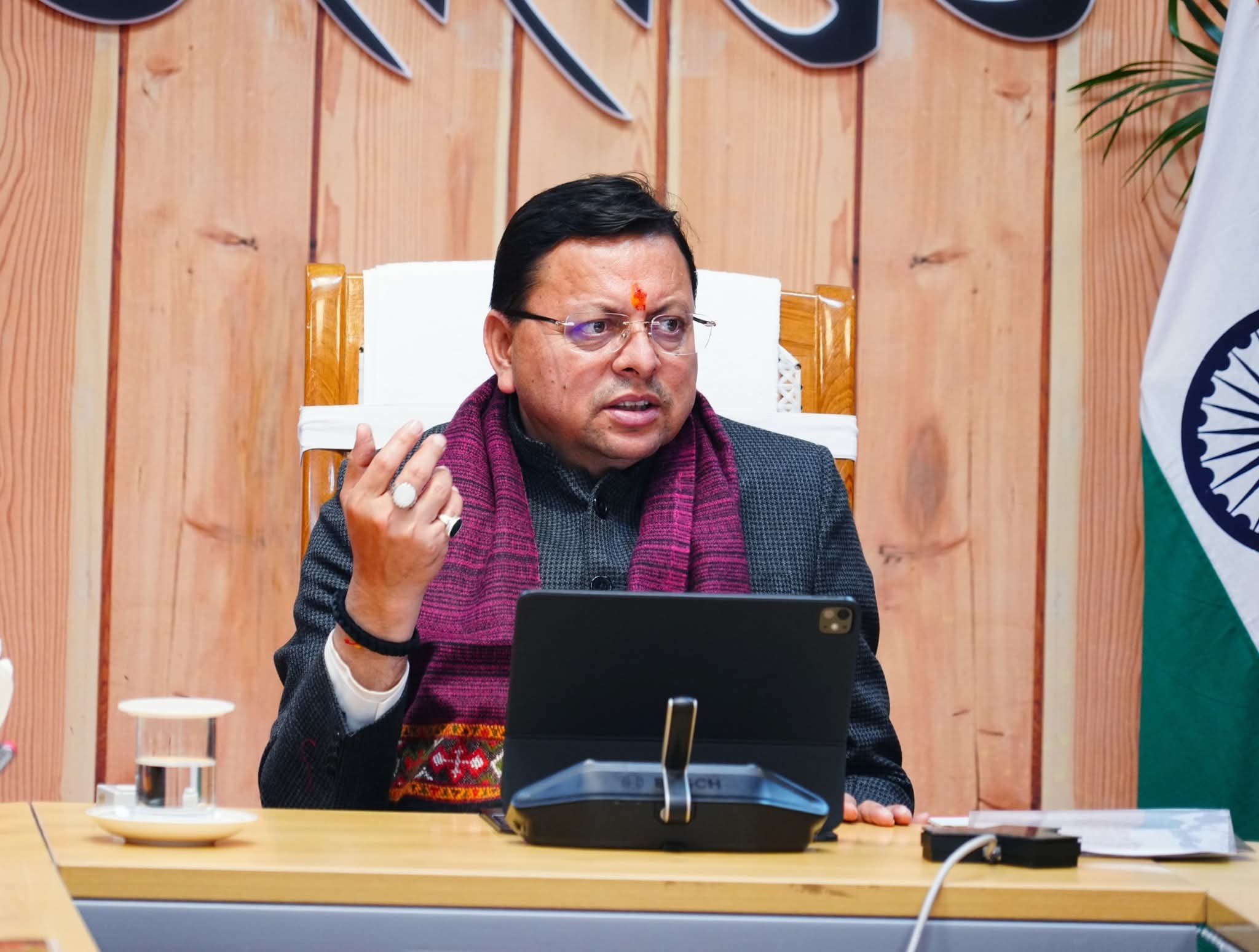 खटीमा – तुषार हत्याकांड को लेकर एक्शन में मुख्यमंत्री पुष्कर सिंह धामी