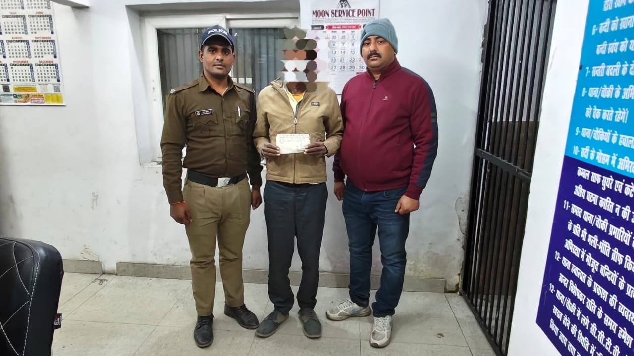 हल्द्वानी_बनभूलपुरा पुलिस ने सट्टा कारोबार में लिप्त एक युवक को किया गिरफ्तार